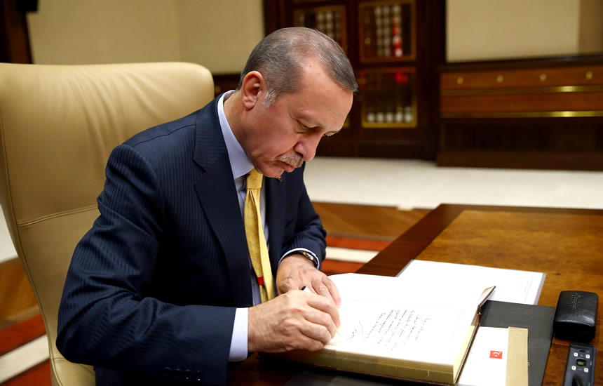 Kuruluş kararının imzalanması